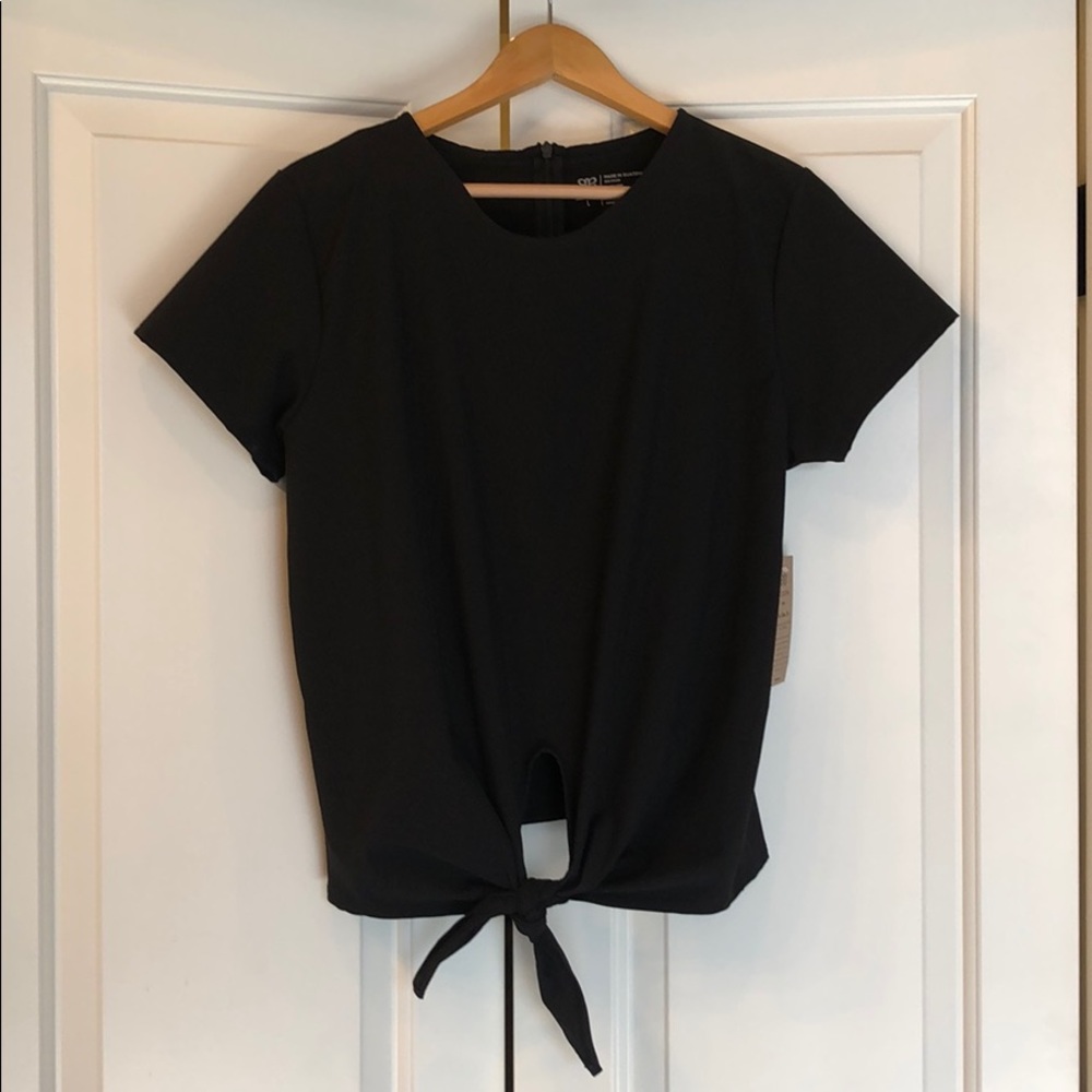 Tie front shirt